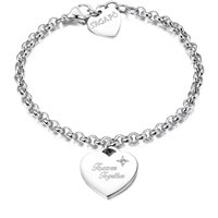 Bracelet Sagapo Woman Be My Always in Steel SBM16 - SBM16